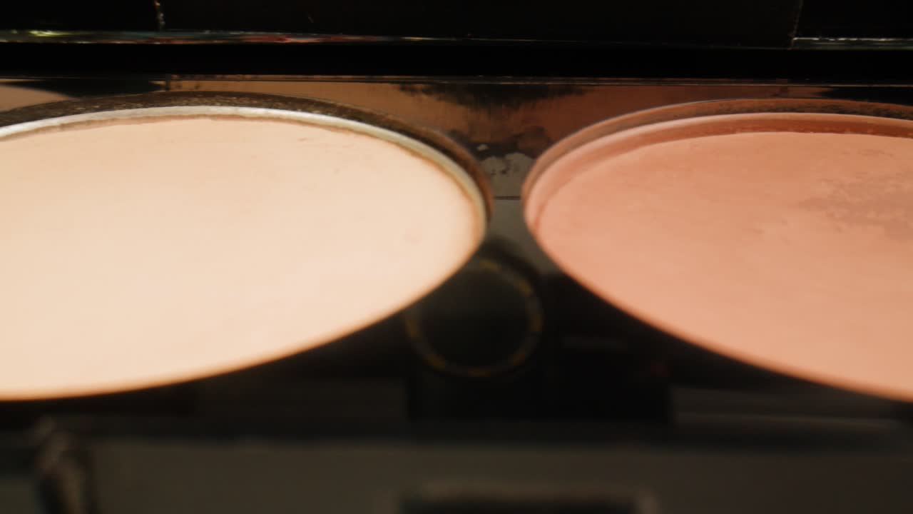Nærbillede af makeup-palette