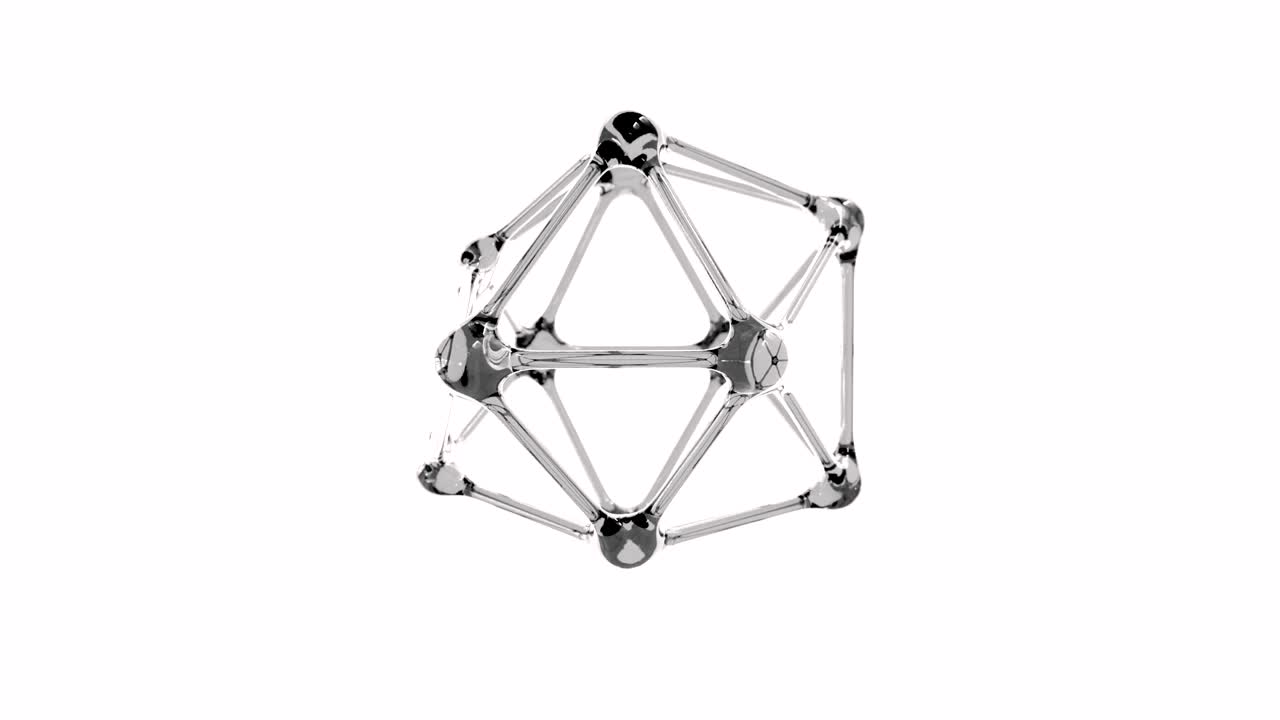 4k의 추상적인 유리 분자