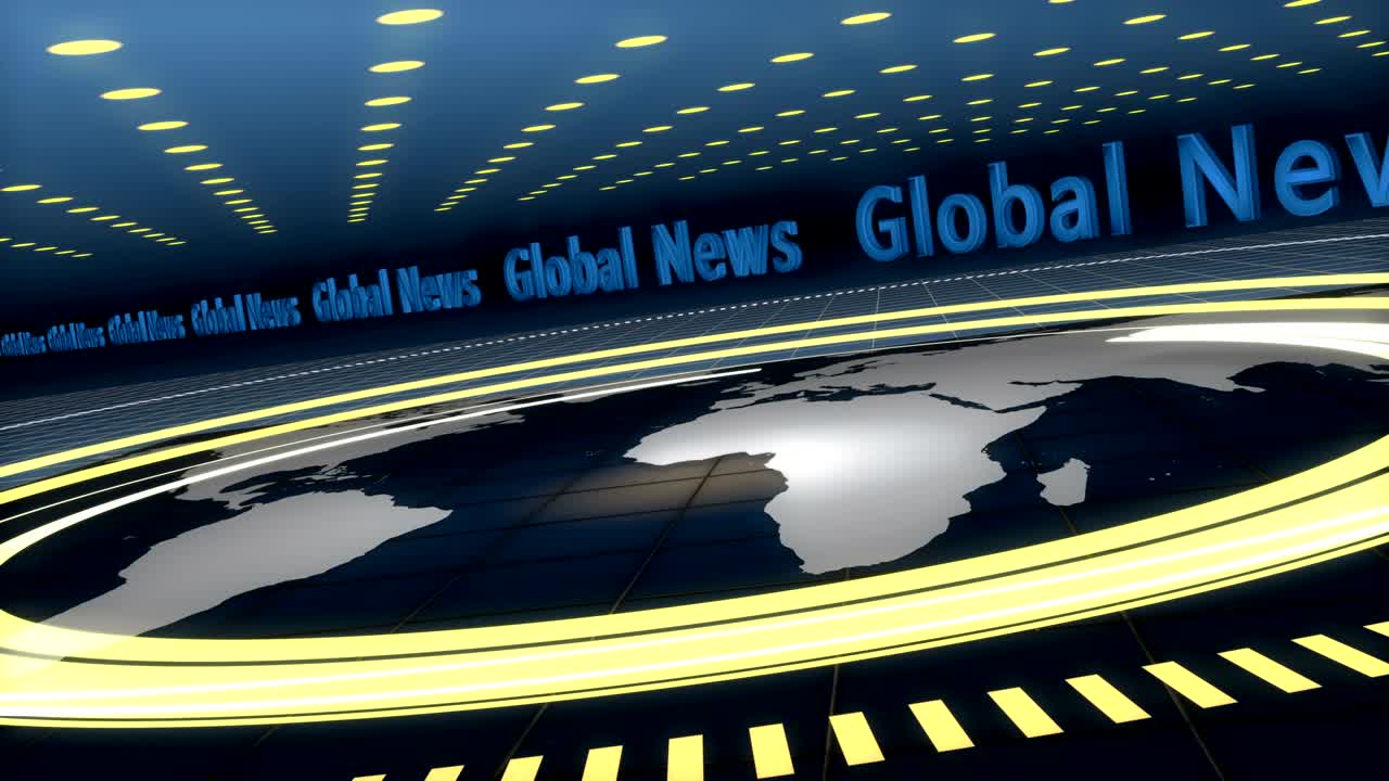 fondo de transmisión azul en 4k