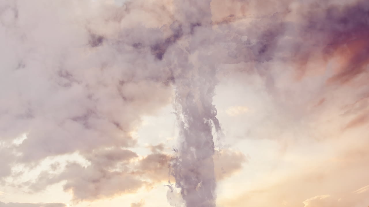 종교적인 부활절 일요일 좋은 금요일 애니메이션 4k