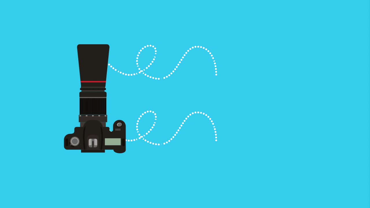 사진 카메라 렌즈 플래시 도구 작업