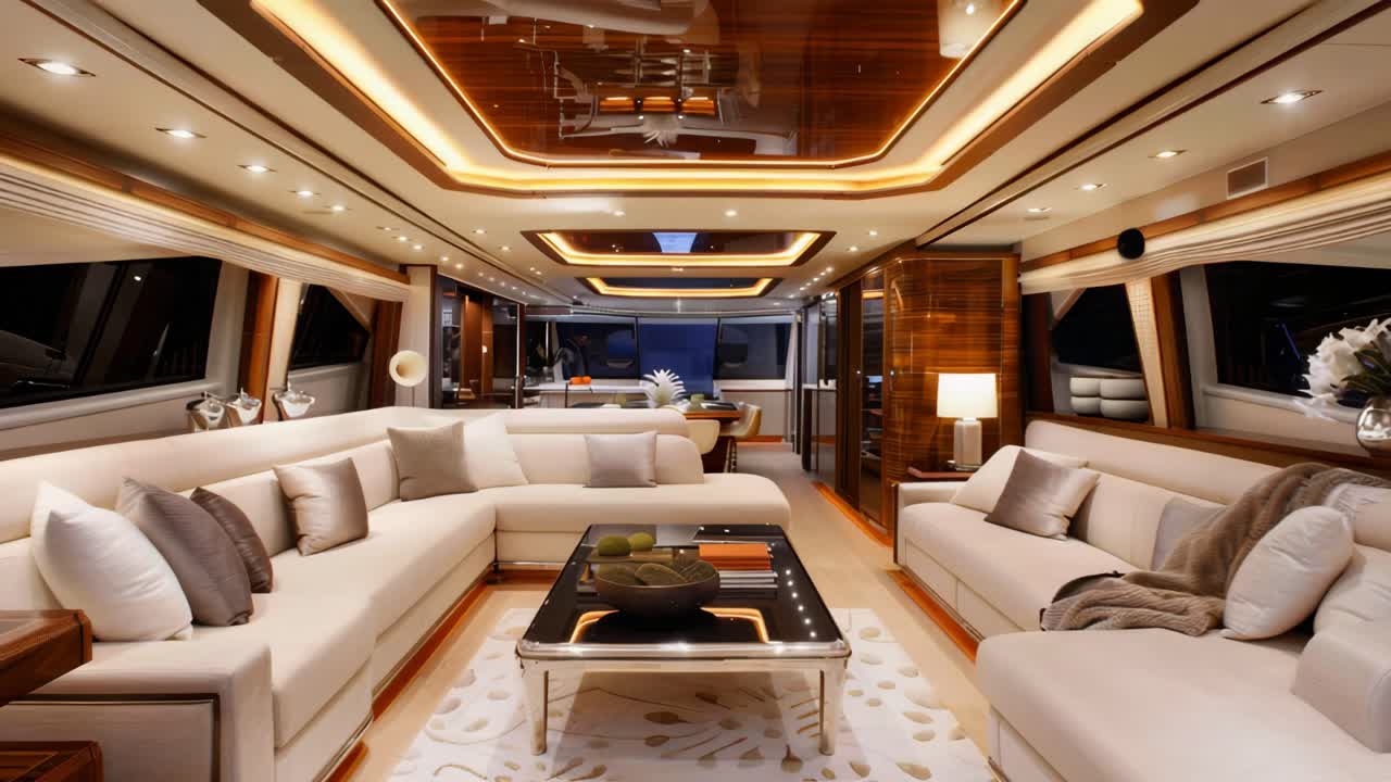 Luxury Yacht Interior
