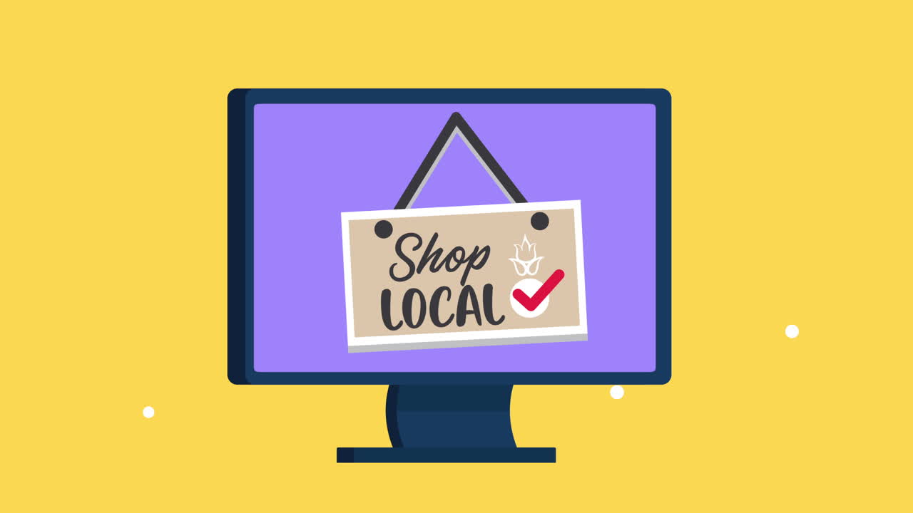 지역 상점 라벨에 글자가 붙어있는 데스크과 함께 매달려 있습니다.