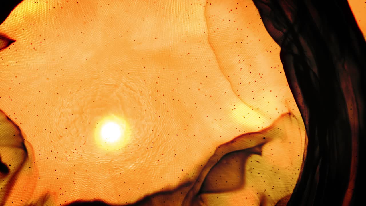 성운 별 빛 에너지 - 애니메이션