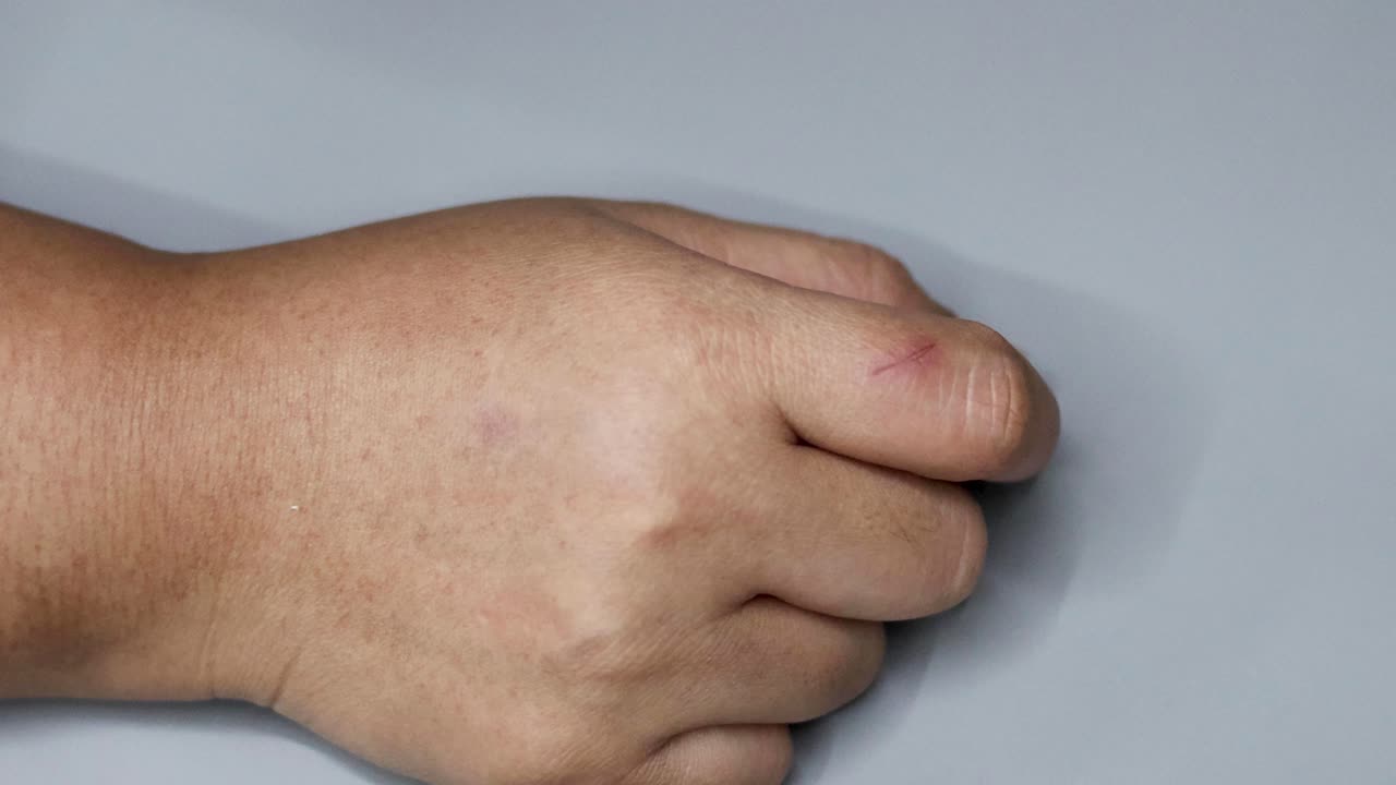 curación de lesiones en los dedos en un corto período de tiempo