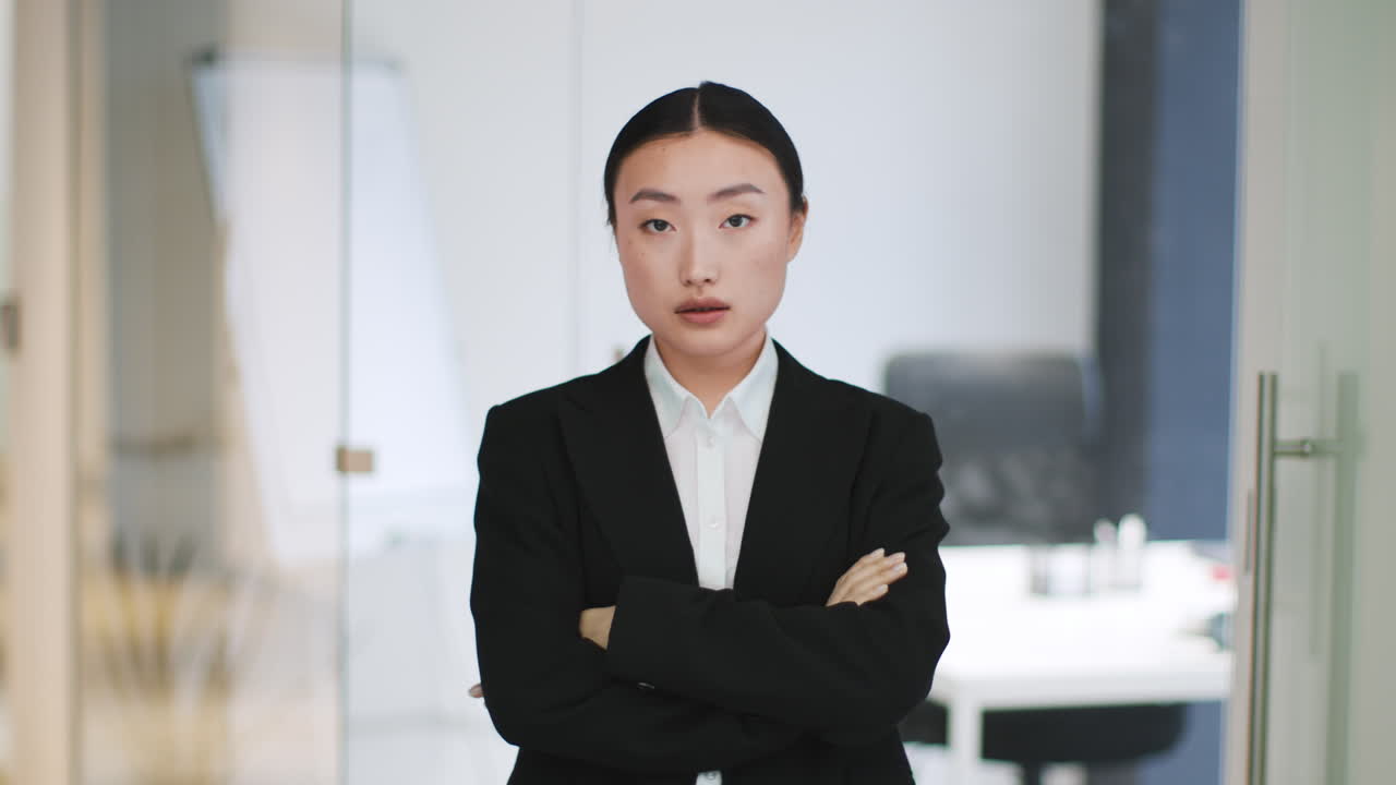 사무실에서 사업가