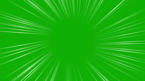 light rays motion graphics with green screen background