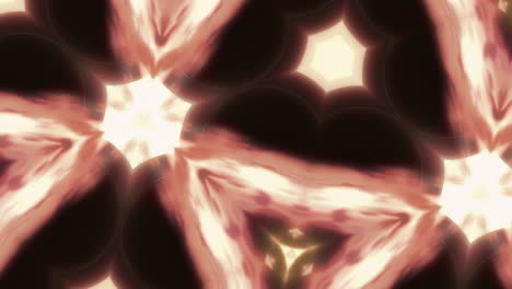geometric kaleidoscope animated pattern