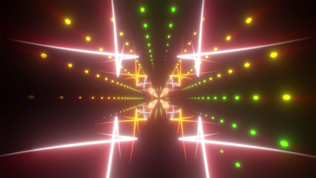 Neon Tunnel Visuals