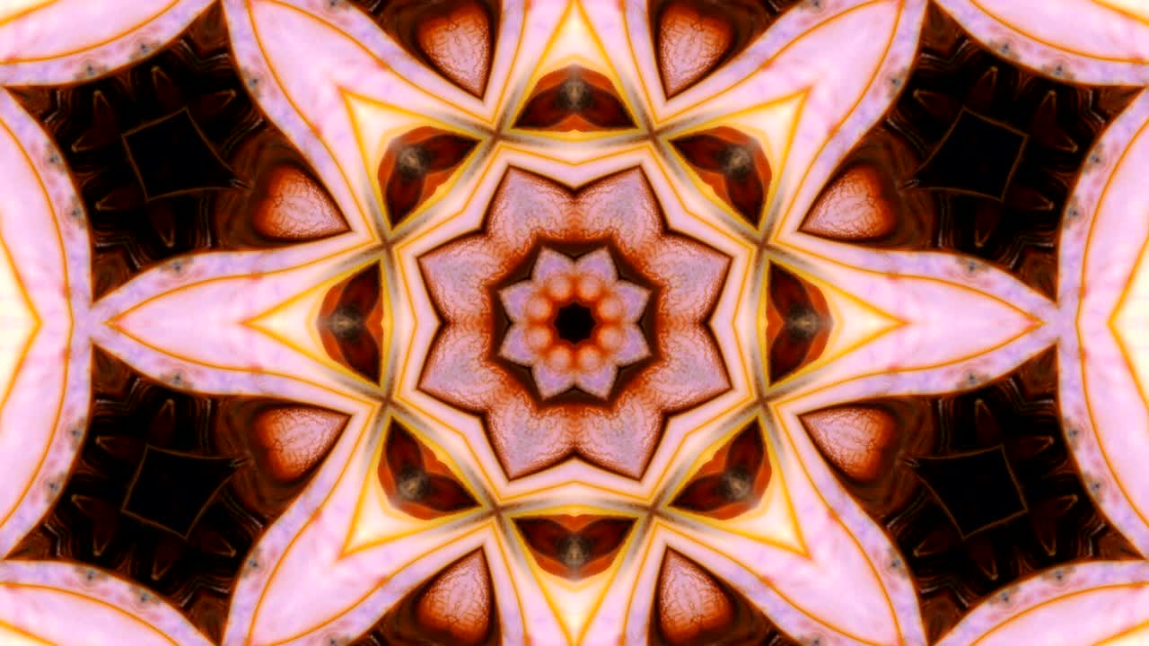movimiento de fondo de kaleidoscopio abstractamente colorido