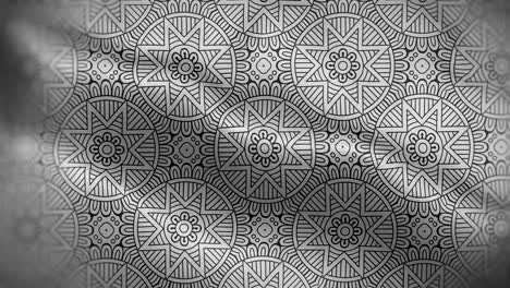 luxury ornamental flag loop background 4k