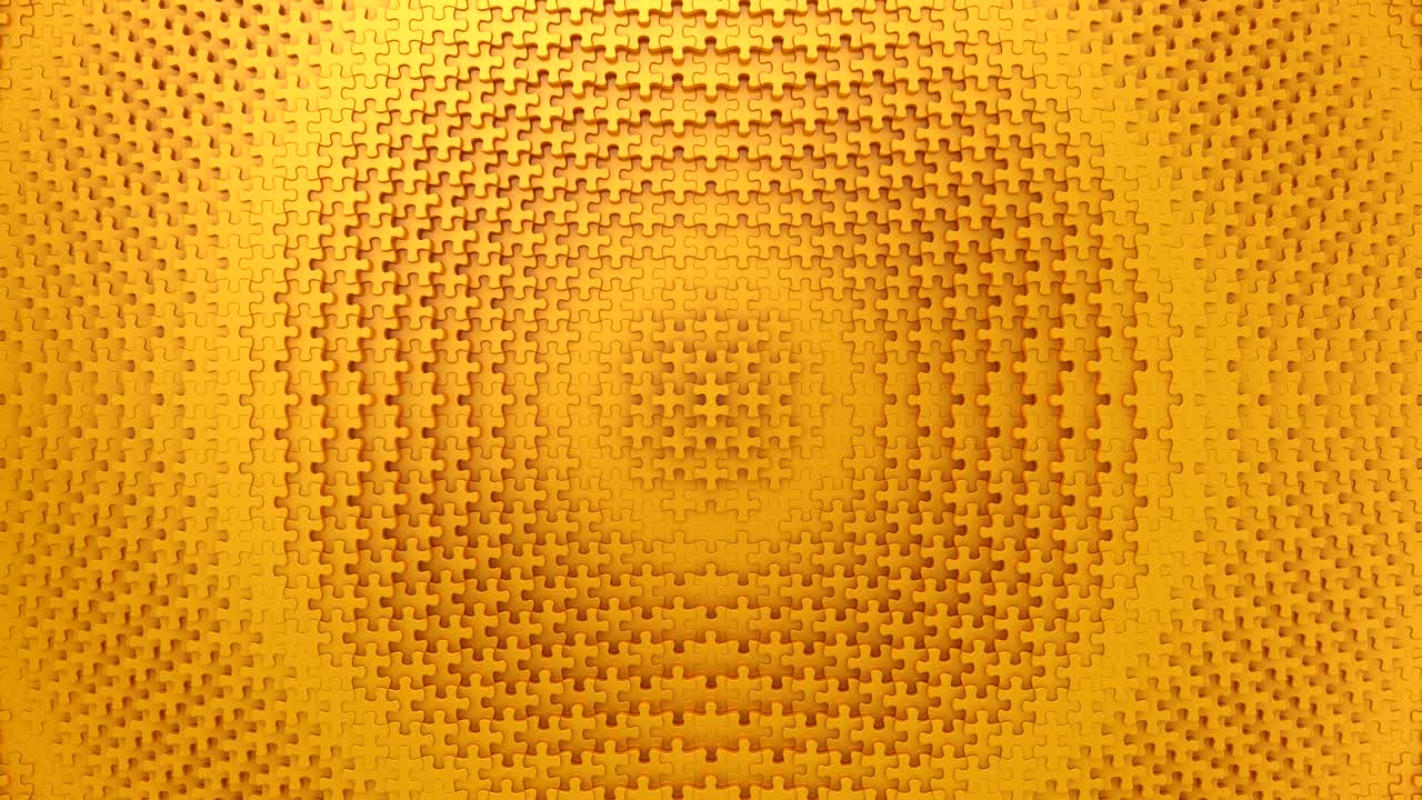 Puzzles Formed A Wave