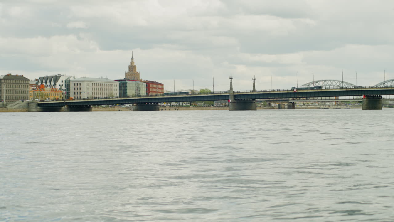 Rīga Of Latvia In The Month Of April Free Stock Video Footage Download ...