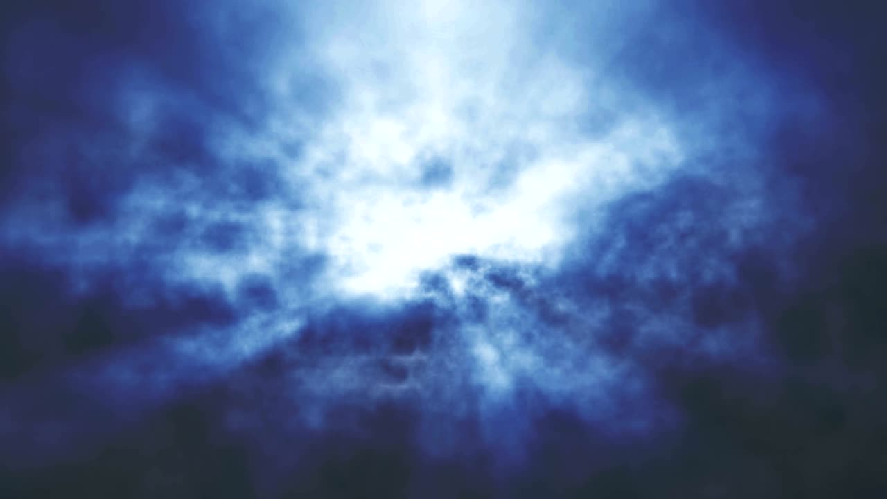 vuela en las nubes de humo color 4k