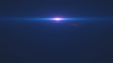 animation of lights shining on black background