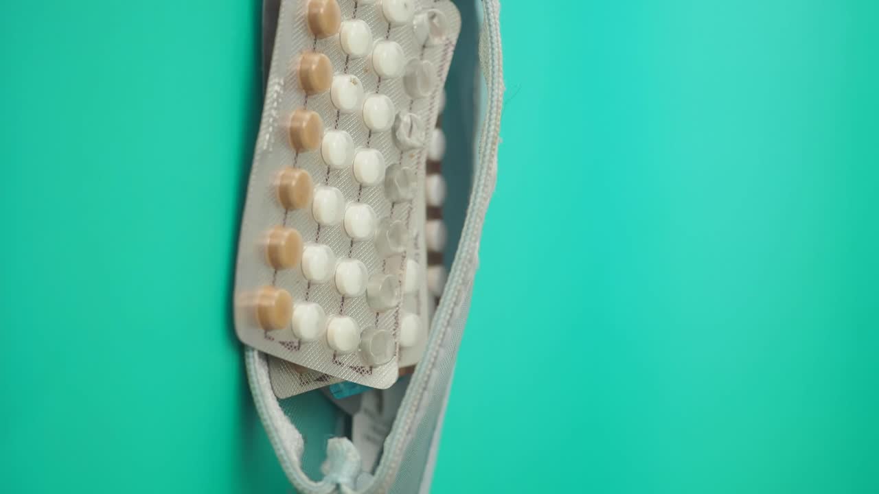 Contraceptive Pills in a Bag