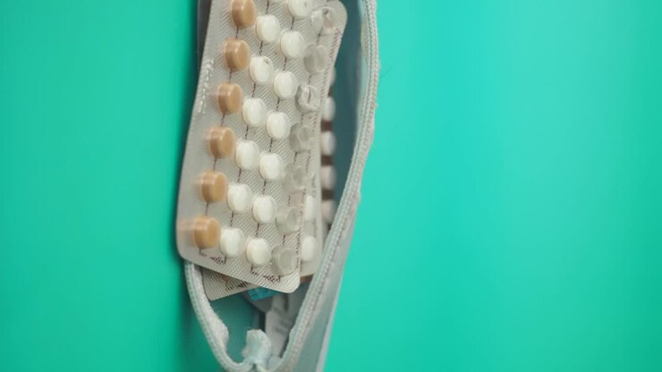 Contraceptive Pills in a Bag