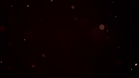 partículas de bokeh abstractas