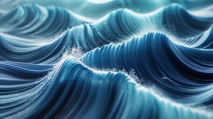 Le onde dell'oceano