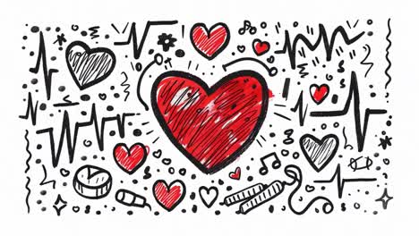 heart drawings