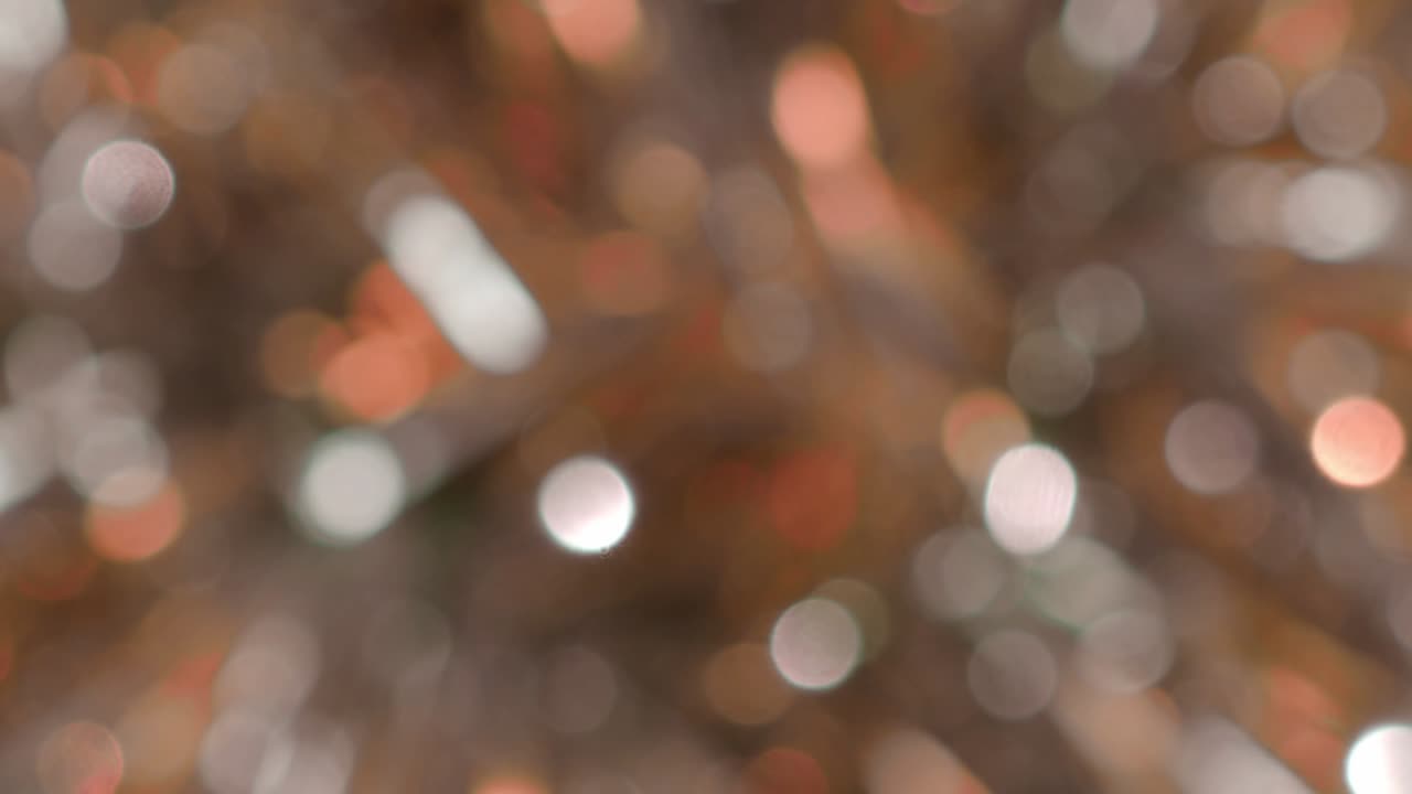 fondo abstracto rojo de luces borrosas con efecto bokeh