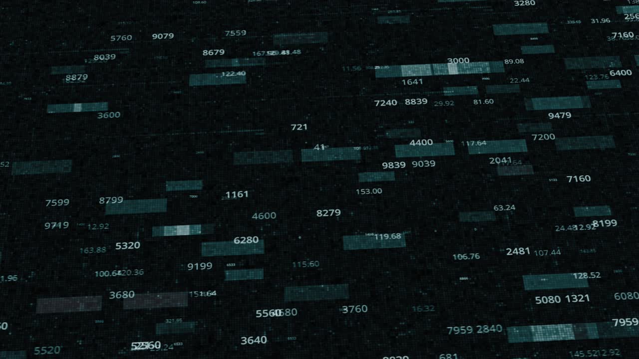 visualización de datos financieros abstractos
