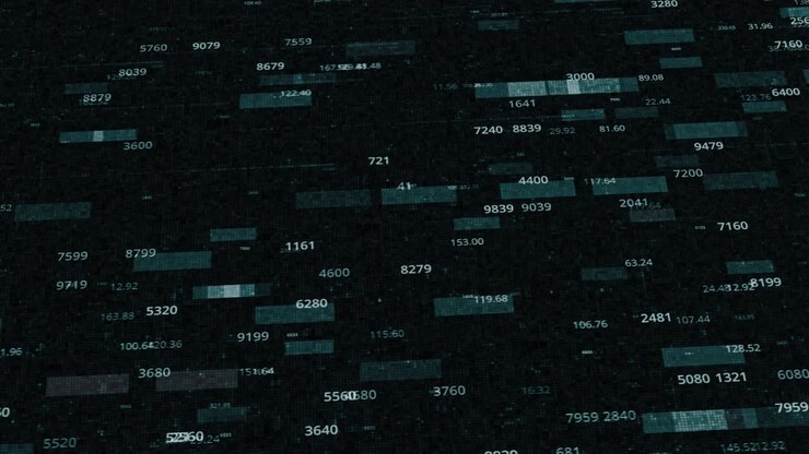 Abstract Financial Data Visualization