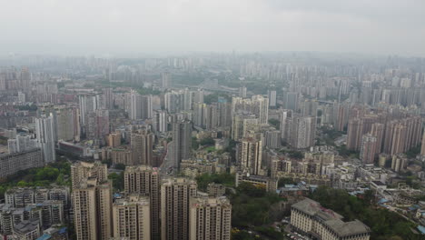 Fotografía-Aérea-Sobre-La-Ciudad-De-Chongqing