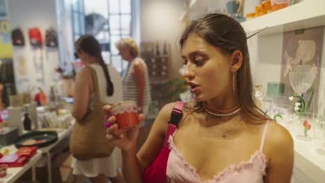 people shopping in a boutique
