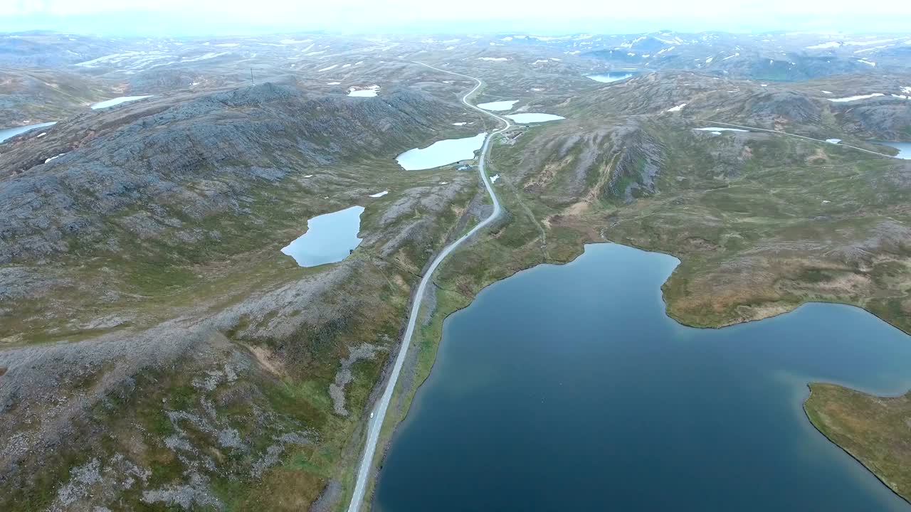 cabo norte (nordkapp) en el norte de noruega.