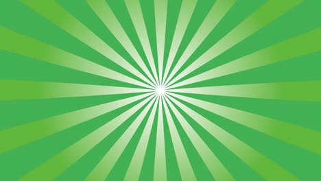 las líneas verde radiante y verde lima giran alrededor del centro del fondo de 4k.