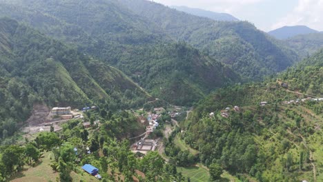 beautiful landscape of nepal, rolpa