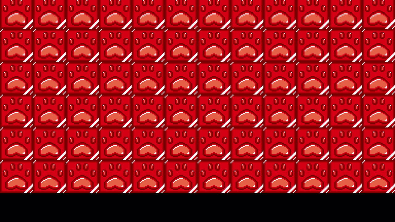 Pixel art tile paw Transitions. 1080p - 30 fps - Alpha Channel (4)