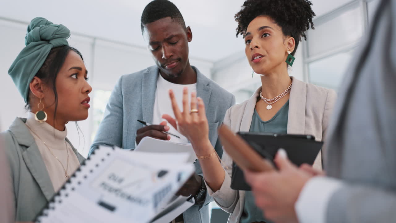 Business people, communication