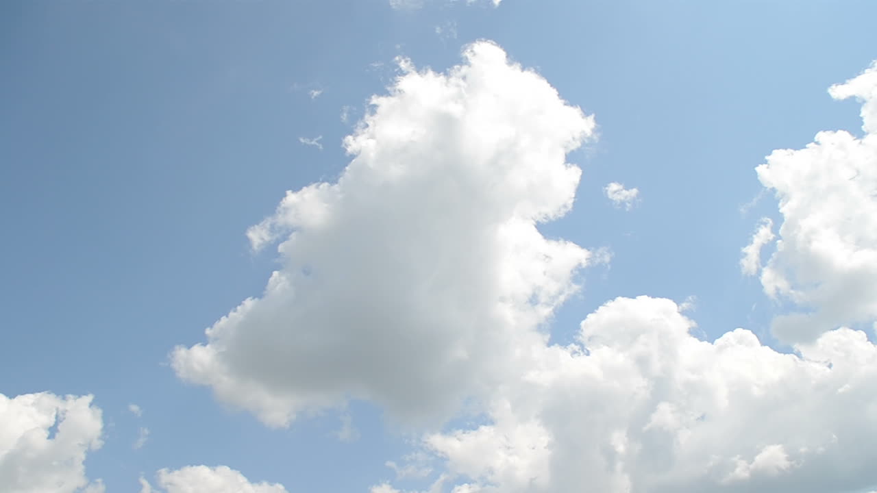 Blue sky with clouds