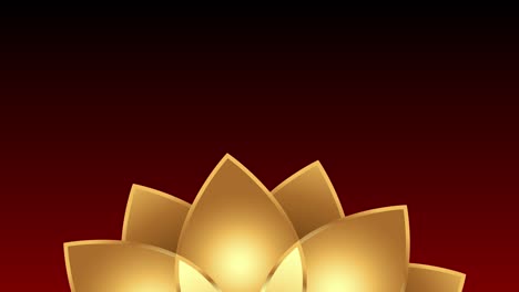 ramadan islamic background - 4k islamic ramadan - geometrical shapes - (loopable) - lotus flower - rotating shape