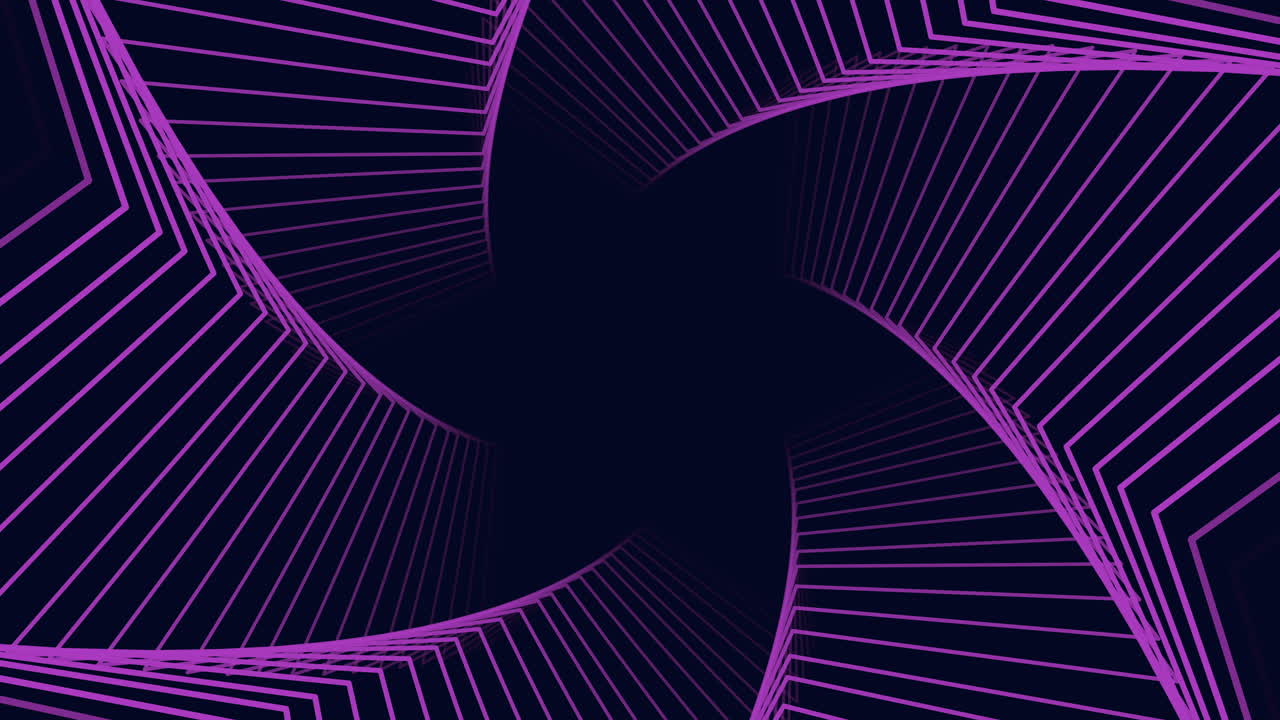 Stunning purple geometric star burst sleek and modern design