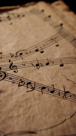 old sheet music