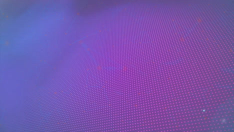 animation of light spots over purple background