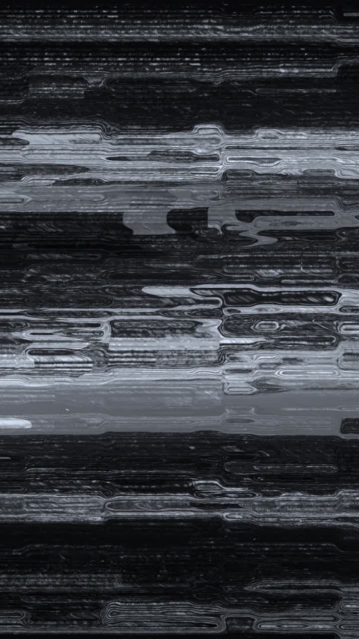 Abstract Digital Glitch Noise and Static Background
