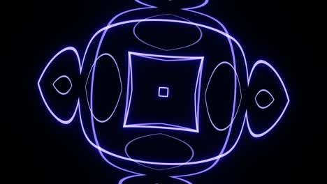 abstracción de neón para decorar fiestas musicales