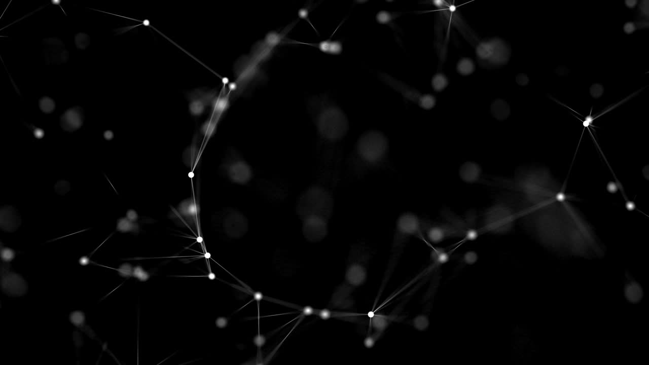 el concepto global digital abstracto de las figuras el fondo del plexo poligonal.