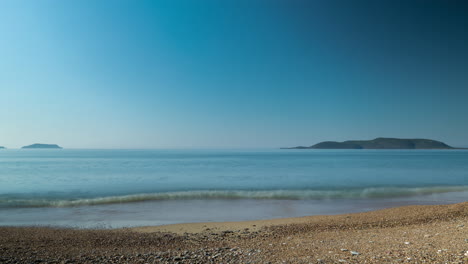 calm sea and coast in zakynthos