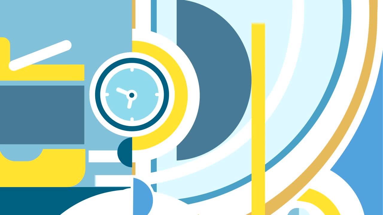 animación de fondo de la presentación