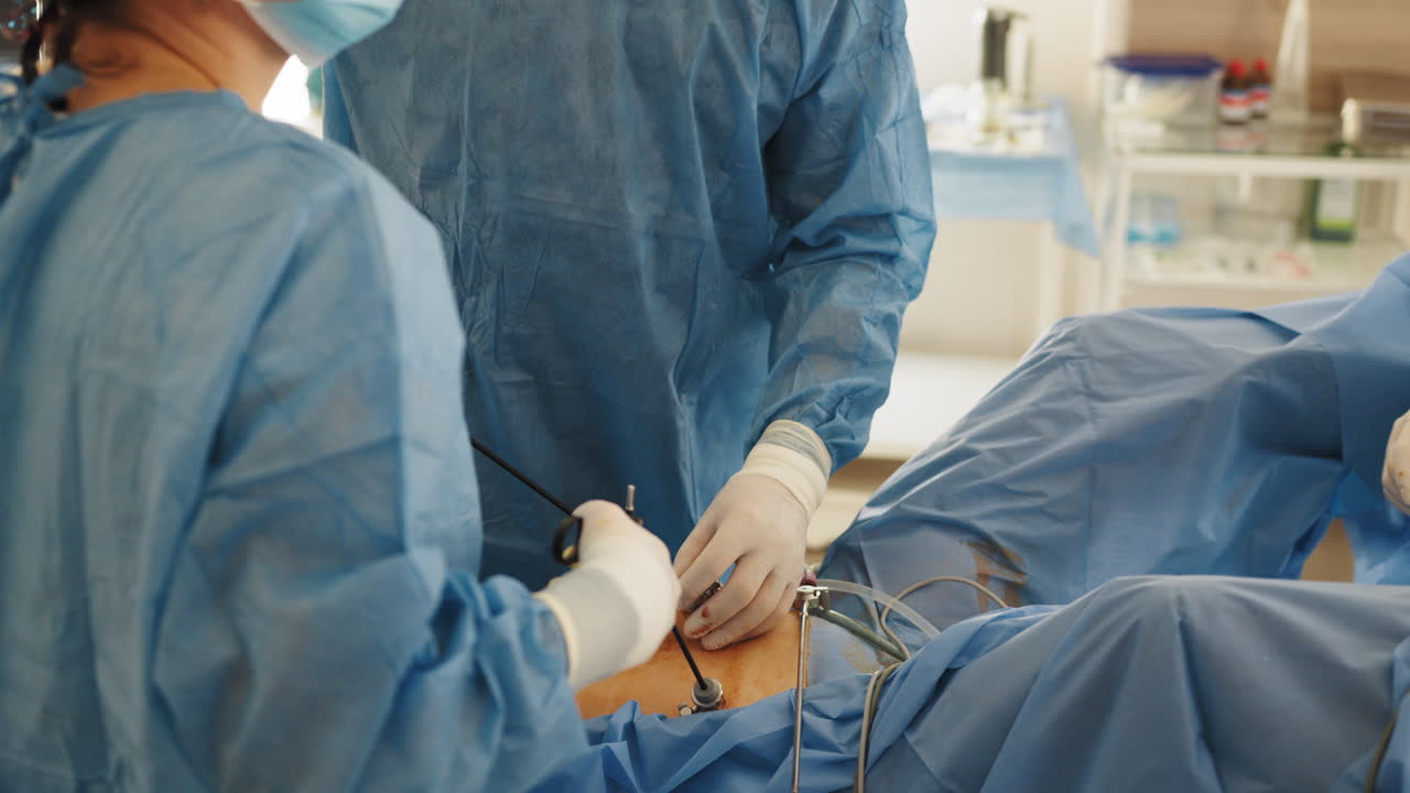 cirugía abdominal laparoscópica