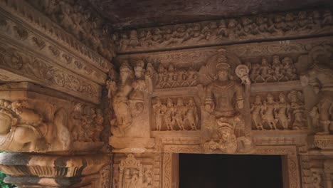 Ancient-Carvings-in-an-Ancient-Temple-in-Madhya-Pradesh-,-India