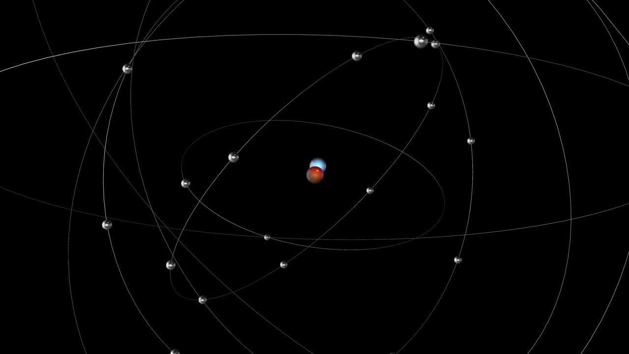 el hidrógeno se aleja.