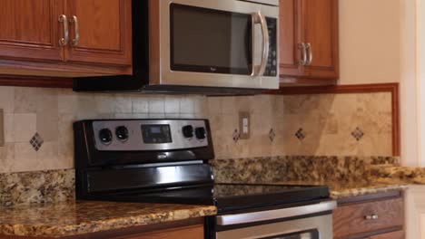 kitchen with granite countertops remodel