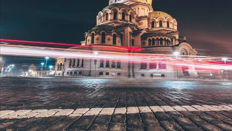 Sofia-cathedral-time-lapse-Aleksandar-Nevski