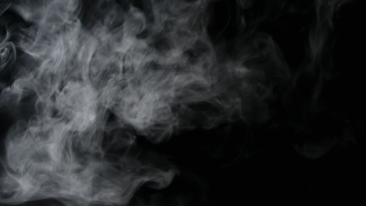 nebbia o fumo isolati